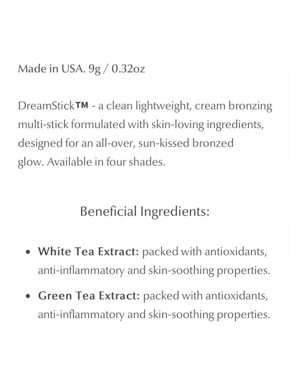 Persona Dreamstick Cream Bronzer in Dune
